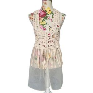 Lumier Organza Long Vest